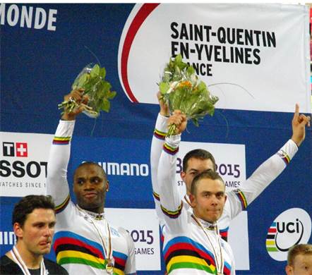 ANOPACy présent aux championnats du monde de cyclisme sur piste à Saint-Quentin-en-Yvelines